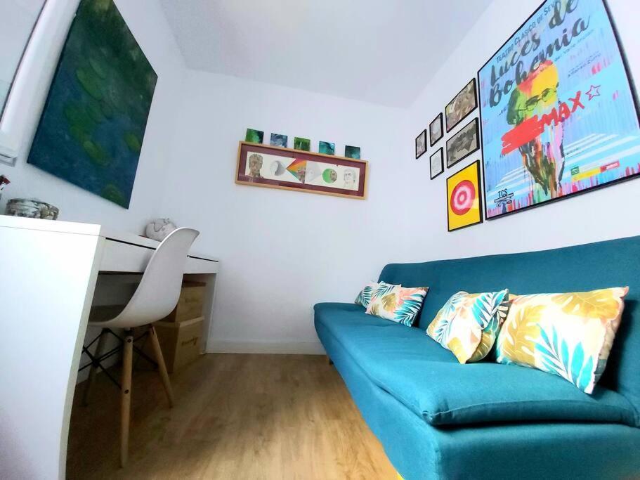 Luminoso En El Centro, Con Mucho Arte Appartement